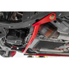 BMR Front 2-Point Subframe Chassis Brace, Red :: 2024-2025 Ford Mustang
