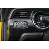 EOS Dashboard Panel Trim, Carbon Fiber :: 2015-2023 Ford Mustang w/ 4 Center AC Outlets