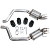 AWE 3015-43606 axle-back exhaust system with quad black tips corvette 2006-2013 z06 & zr1