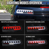 5th Gen Camaro Red LED Sequential Tail Lights, Black Housing :: 2014-2015 Camaro w/ Factory LED Tail Lights