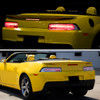 5th Gen Camaro Red LED Sequential Tail Lights, Chrome Housing :: 2014-2015 Camaro w/ Factory LED Tail Lights