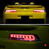5th Gen Camaro Red LED Sequential Tail Lights, Chrome Housing :: 2014-2015 Camaro w/ Factory LED Tail Lights