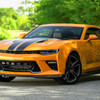 6th Gen Camaro Projector Headlights w/ LED Bar & Sequential Turn Signal, Gloss Black Housing :: 2016-2018 Camaro w/o HID Headlights
