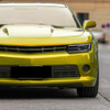 5th Gen Camaro Projector Headlights w/ LED Bar, Gloss Black Housing :: 2014-2015 Camaro w/o HID Headlights