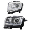 5th Gen Camaro Projector Headlights w/ LED Bar, Chrome Housing :: 2010-2013 Camaro w/o HID Headlights