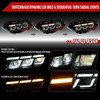 S550 Mustang LED Projector Headlights w/ Switchback Sequential Turn Signals, Gloss Black Housing :: 2018-2023 Ford Mustang GT, EcoBoost & Mach 1