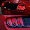S550 Mustang Sequential LED Tail Lights, Jet Black Housing :: 2015-2023 Ford Mustang