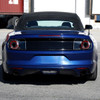 S550 Mustang Red LED Tail Lights, Gloss Black Housing :: 2015-2023 Ford Mustang
