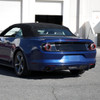 S550 Mustang Red LED Tail Lights, Gloss Black Housing :: 2015-2023 Ford Mustang