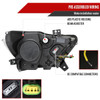 S550 Mustang HID Projector Headlights w/ Switchback Sequential LED Bar Turn Signals, Matte Black Housing w/ Smoked Lens :: 2015-2022 Ford Mustang w/ HID Headlights