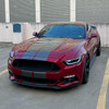 S550 Mustang HID Projector Headlights w/ Switchback Sequential LED Bar Turn Signals, Matte Black Housing w/ Smoked Lens :: 2015-2022 Ford Mustang w/ HID Headlights