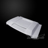AmeriHood BFT Style Functional Heat Extractor Ram Air Hood :: 2019 GMC Sierra 1500 Limited