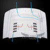 AmeriHood Type-E Style Functional Heat Extractor Ram Air Hood :: 2019 GMC Sierra 1500 Limited