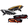 Morimoto Gen II XB LED Headlights & C8 Style Taillights, Red :: 2014-2019 C7 Corvette