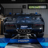 MBRP Armor Pro 3" Dual Muffler Axle-Back Exhaust System w/ 4" Quad Carbon Fiber Tips, Active Profile :: 2014-2019 C7 Corvette