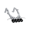 MBRP Armor Pro 3" Dual Muffler Axle-Back Exhaust System w/ 4" Quad Carbon Fiber Tips, Race Profile :: 2014-2019 C7 Corvette