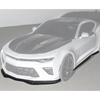 6th Gen Camaro T6 Side Skirts & Front Splitter w/ Side Winglets, Gloss Black :: 2016-2024 Camaro SS & 2019-2024 Camaro LS & LT