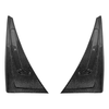 6th Gen Camaro GM Style Front and Rear Extended Splash Guards, Carbon Fiber :: 2016-2024 Camaro Non-ZL1