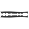 6th Gen Camaro T6 Performance Side Skirts, Gloss Black :: 2016-2024 Camaro Non-ZL1