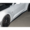 6th Gen Camaro T6 Performance Side Skirts, Gloss Black :: 2016-2024 Camaro Non-ZL1