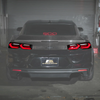 6th Gen Camaro C8 Style Sequential LED Rear Taillights, Red Lens :: 2019-2024 Camaro