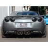 C6 Corvette Rear Bumper Diffuser, Carbon Fiber :: 2005-2013 Corvette