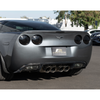 C6 Corvette Rear Bumper Diffuser, Carbon Fiber :: 2005-2013 Corvette