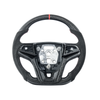 5th Gen Camaro Carbon Fiber Steering Wheel w/ Button Cover, Alcantra Grips :: 2012-2015 Camaro