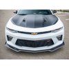 6th Gen Camaro 1LE Facelift Package Front Splitter, Hydro Dipped Carbon Fiber :: 2016-2024 Camaro Non-ZL1