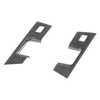 Ford F-150 Rear Window Switch Covers, Carbon Fiber :: 2021-2026 Ford F-150