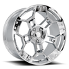 FR 701F  GT-D Replica Rear Wheel, Chrome, 19x11 +50 :: 2015-2026 Mustang