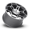 FR 701F  GT-D Replica Rear Wheel, Satin Gunmetal Machine Face, 19x11 +50 :: 2015-2026 Mustang