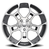 FR 701F  GT-D Replica Wheel Set, Satin Gunmetal Machine Face, 19x10 +35 :: 2015-2026 Mustang