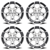 FR 701F  GT-D Replica Wheel Set, Satin Gunmetal Machine Face, 19x10 & 19x11 :: 2015-2026 Mustang