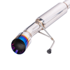 S550 Mustang Axle-Back Exhaust w/ 4" Dual Burnt Tips :: 2015-2023 Ford Mustang V6 & EcoBoost