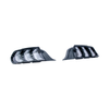 S550 Mustang Euro Style Sequential LED Tail Lights, Clear Lens :: 2015-2023 Ford Mustang