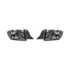 S550 Mustang S650 Euro Style Sequential LED Tail Lights, Clear Lens :: 2015-2023 Ford Mustang