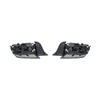 S550 Mustang S650 Euro Style Sequential LED Tail Lights, Smoked Lens :: 2015-2023 Ford Mustang