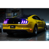 S550 Mustang Euro Style RGB Sequential LED Tail Lights, Clear Lens :: 2015-2023 Ford Mustang