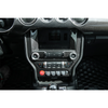 S550 Mustang Center Console Control Panel Cover, Carbon Fiber :: 2015-2023 Ford Mustang