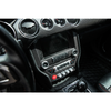 S550 Mustang Center Console Control Panel Cover, Carbon Fiber :: 2015-2023 Ford Mustang