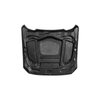 S550 Mustang Terminator Style Vented Hood, Carbon Fiber :: 2018-2023 Ford Mustang