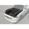 S550 Mustang Terminator Style Vented Hood, Carbon Fiber :: 2018-2023 Ford Mustang