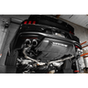 S650 Mustang Muffler Delete Axle-Back Exhaust w/ 3" Quad Polished Tips :: 2024-2026 Ford Mustang GT
