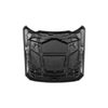 S650 Mustang Super Snake Style Vented Hood, Carbon Fiber :: 2024-2026 Ford Mustang