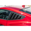 S650 Mustang Quarter Window Louvers, Carbon Fiber :: 2024-2026 Ford Mustang