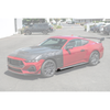 S650 Mustang GT500 Style Add-On Side Skirt Extensions, Gloss Black :: 2024-2026 Ford Mustang