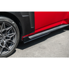 S650 Mustang GT500 Style Add-On Side Skirt Extensions, Gloss Black :: 2024-2026 Ford Mustang