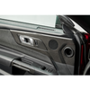S650 Mustang Door Speaker Panel Trim Covers, Carbon Fiber :: 2024-2026 Ford Mustang