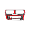 S650 Mustang Single Screen Center Console Trim Cover, Carbon Fiber :: 2024-2026 Ford Mustang
